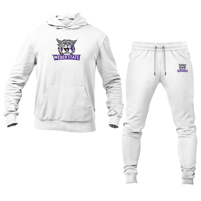 Men's Weber State Wildcats Hoodie Joggers Set